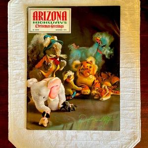 Vintage Arizona Highways, December 1970, Christmas Greetings